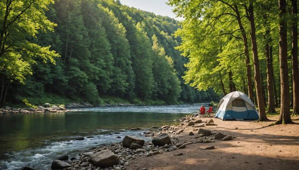 Top campings près d'une rivière à réserver pour vos vacances